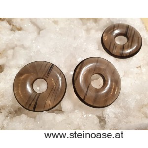 Donut 40mm Lamellen-Obsidian